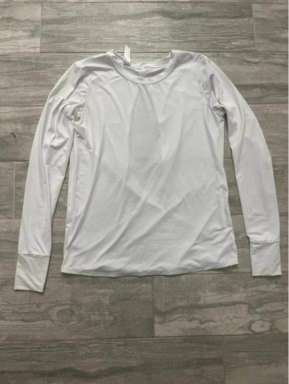 Spanx Long Sleeve White Top